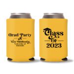 Graduation Koozies D16 - yellow