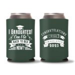 Graduation Koozies D17 - green