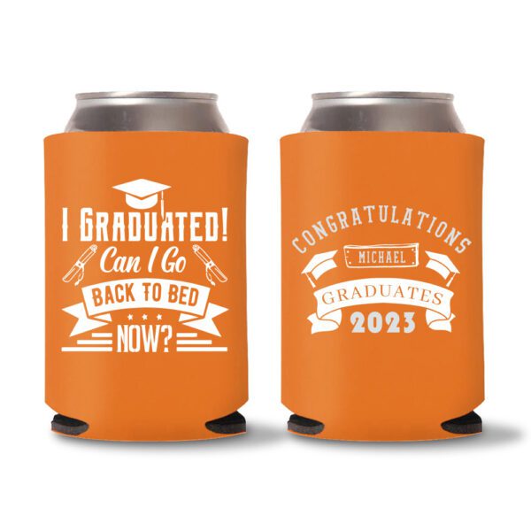 Graduation Koozies D17 - orange