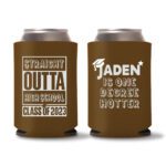 Graduation Koozies D18 - Dark Brown
