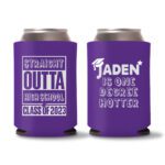 Graduation Koozies D18 - Purple