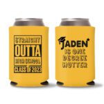 Graduation Koozies D18 - Yellow