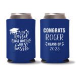 Graduation Koozies D19 - Blue