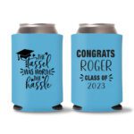 Graduation Koozies D19 - Cyan