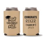 Graduation Koozies D19 - Light Brown