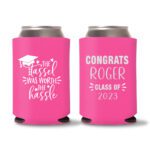 Graduation Koozies D19 - Pink