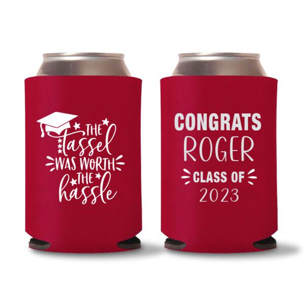 Graduation Koozies D19 - Red