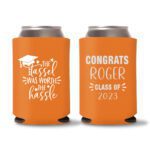Graduation Koozies D19 - orange