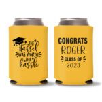 Graduation Koozies D19 - yellow