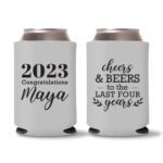 Graduation Koozies D20 - Gray