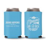 Graduation Koozies D21 - Cyan