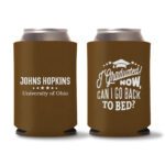 Graduation Koozies D21 - Dark Brown