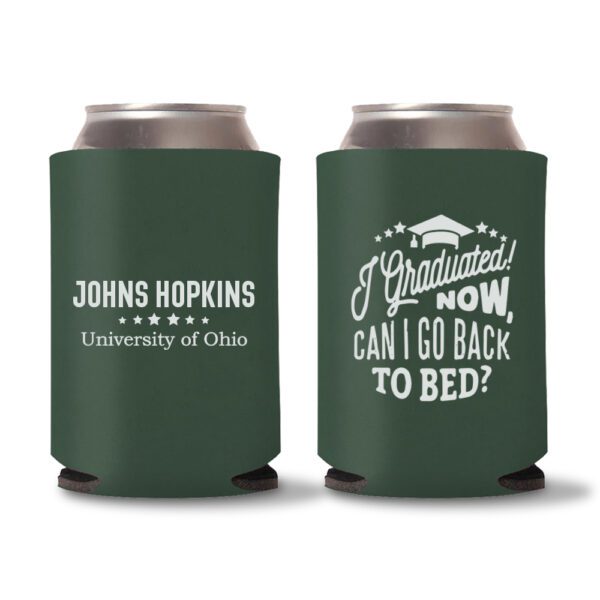 Graduation Koozies D21 - Green