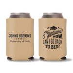 Graduation Koozies D21 - Light Brown