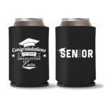 Graduation Koozies D22 - Black