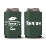 Graduation Koozies D22 - Green