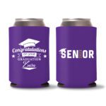 Graduation Koozies D22 - Purple