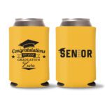 Graduation Koozies D22 - Yellow