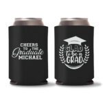 Graduation Koozies D24 - Black
