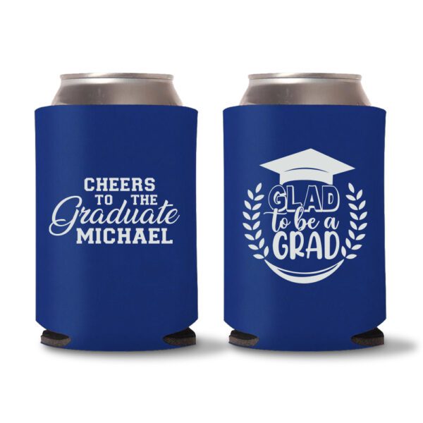 Graduation Koozies D24 - Blue