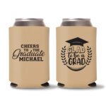 Graduation Koozies D24 - Light Brown