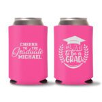 Graduation Koozies D24 - Pink