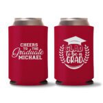 Graduation Koozies D24 - Red