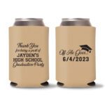 Graduation Koozies D26 - Light Brown