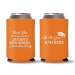 Graduation Koozies D26 - Orange