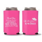 Graduation Koozies D26 - Pink