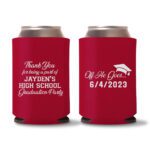 Graduation Koozies D26 - Red