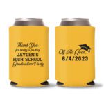 Graduation Koozies D26 - Yellow
