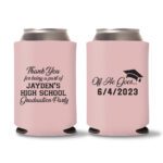 Graduation Koozies D26 - baby Pink