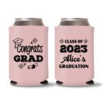 Graduation Koozies D27 - Baby Pink