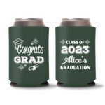 Graduation Koozies D27 - Green