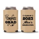 Graduation Koozies D27 - Light Brown