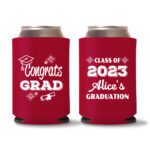 Graduation Koozies D27 - Red