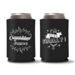 Graduation Koozies D28 - Black