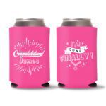 Graduation Koozies D28 - Pink