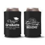 Graduation Koozies D29 - Black