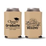 Graduation Koozies D29 - Light Brown