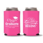 Graduation Koozies D29 - Pink