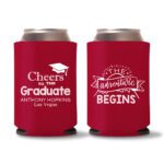 Graduation Koozies D29 - Red