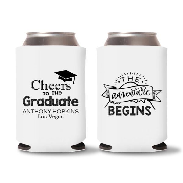 Graduation Koozies D29 - White