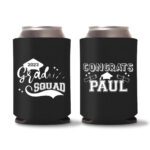 Graduation Koozies D30 - Black