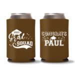 Graduation Koozies D30 - Dark Brown