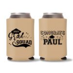 Graduation Koozies D30 - Light Brown