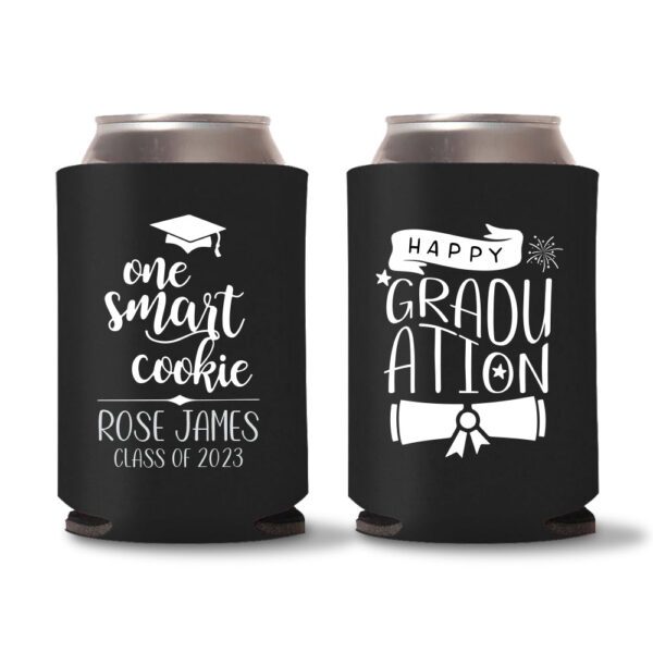 Graduation Koozies D31 - Black