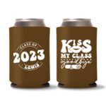 Graduation Koozies D32 - Dark Brown