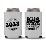 Graduation Koozies D32 - Gray